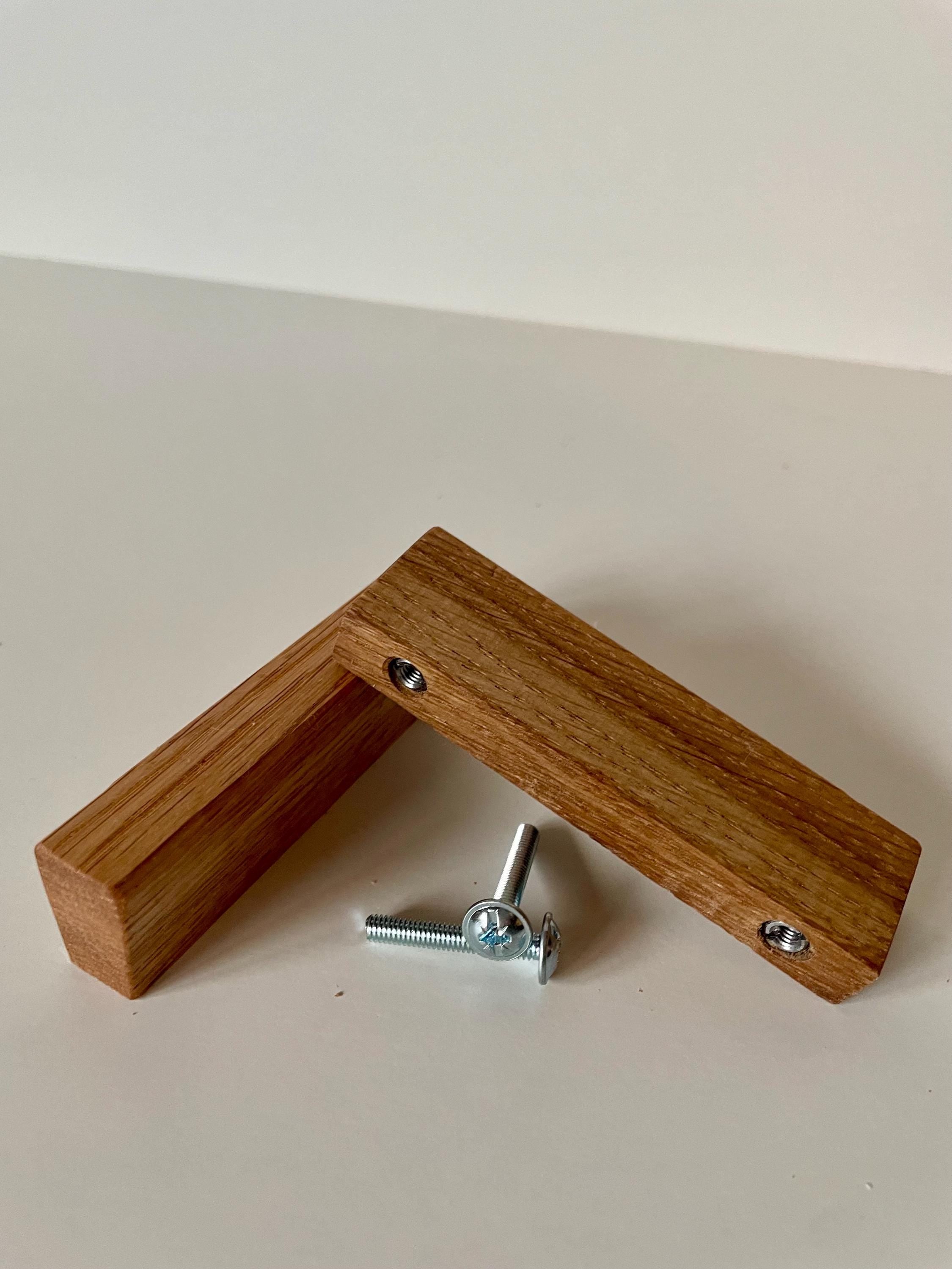Möbelgriff Eiche schlank, modern & handgefertigt für Schubladen, Türen und Möbel DIY