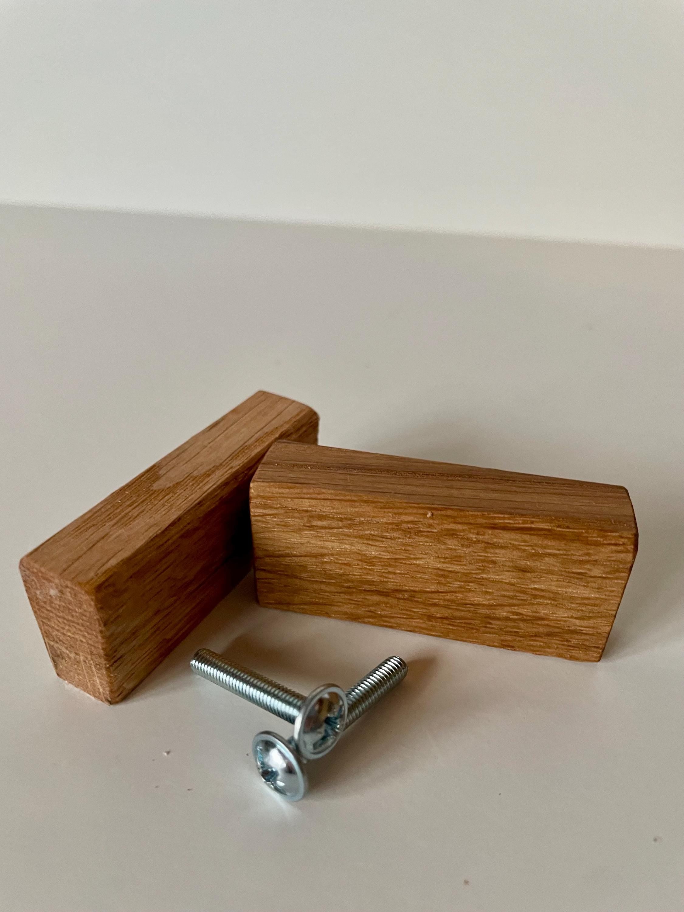 Möbelgriff Eiche schlank, modern & handgefertigt für Schubladen, Türen und Möbel DIY