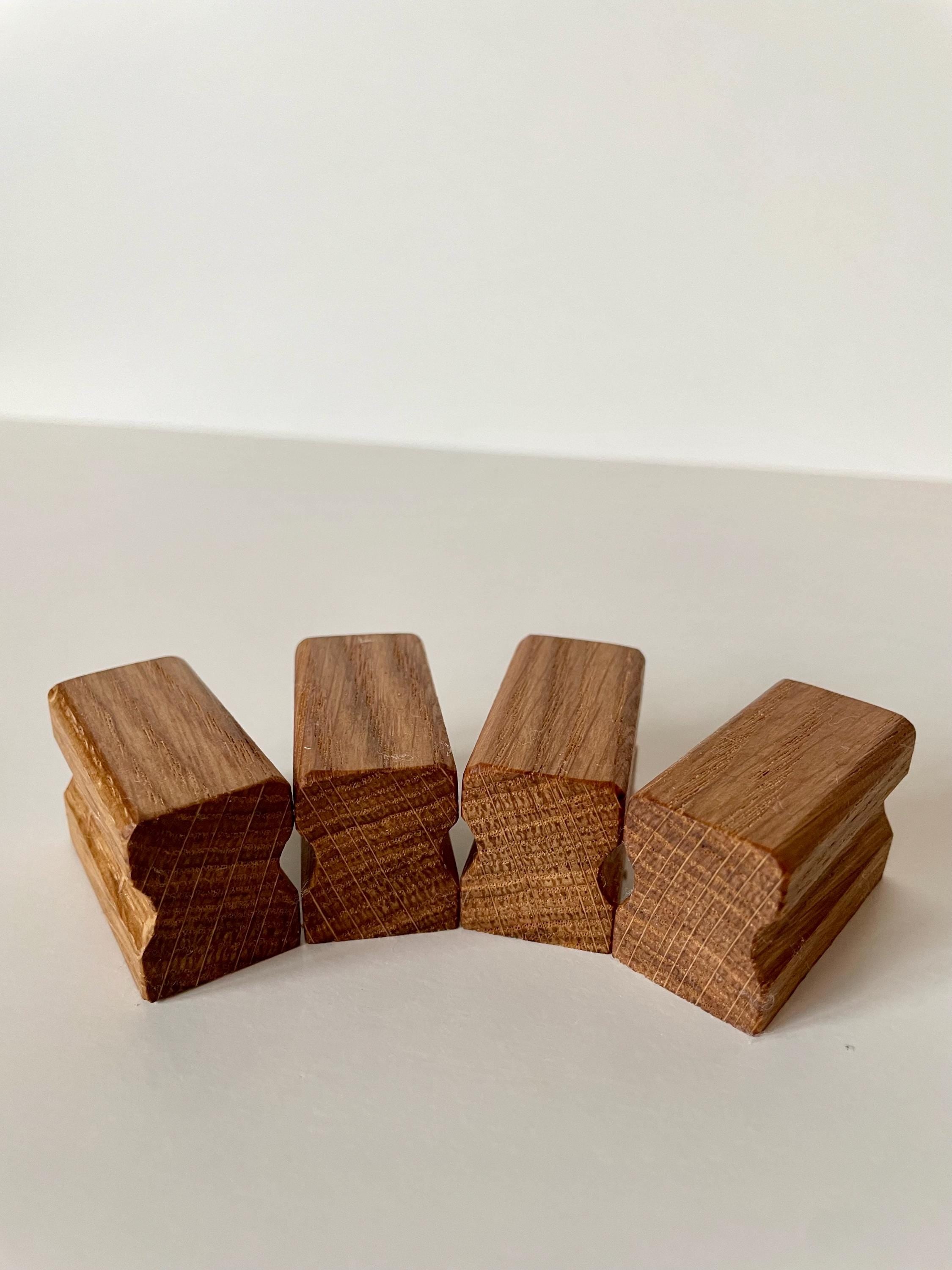 Möbelgriff aus Eichenholz modern, handgefertigt & nachhaltig für Türen, Schubladen und Möbel