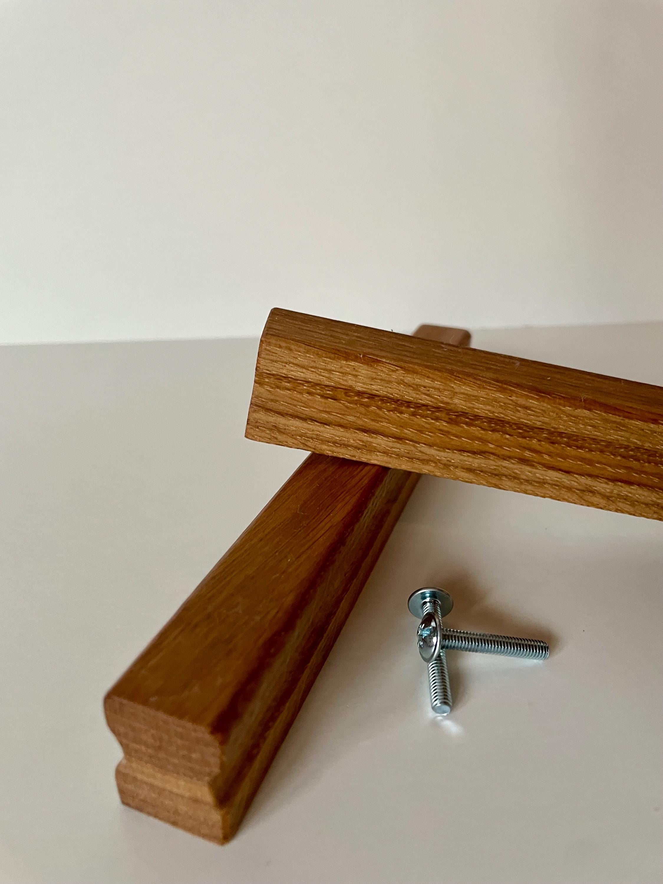 Möbelgriff Eiche schlank, modern & handgefertigt für Schubladen, Türen und Möbel