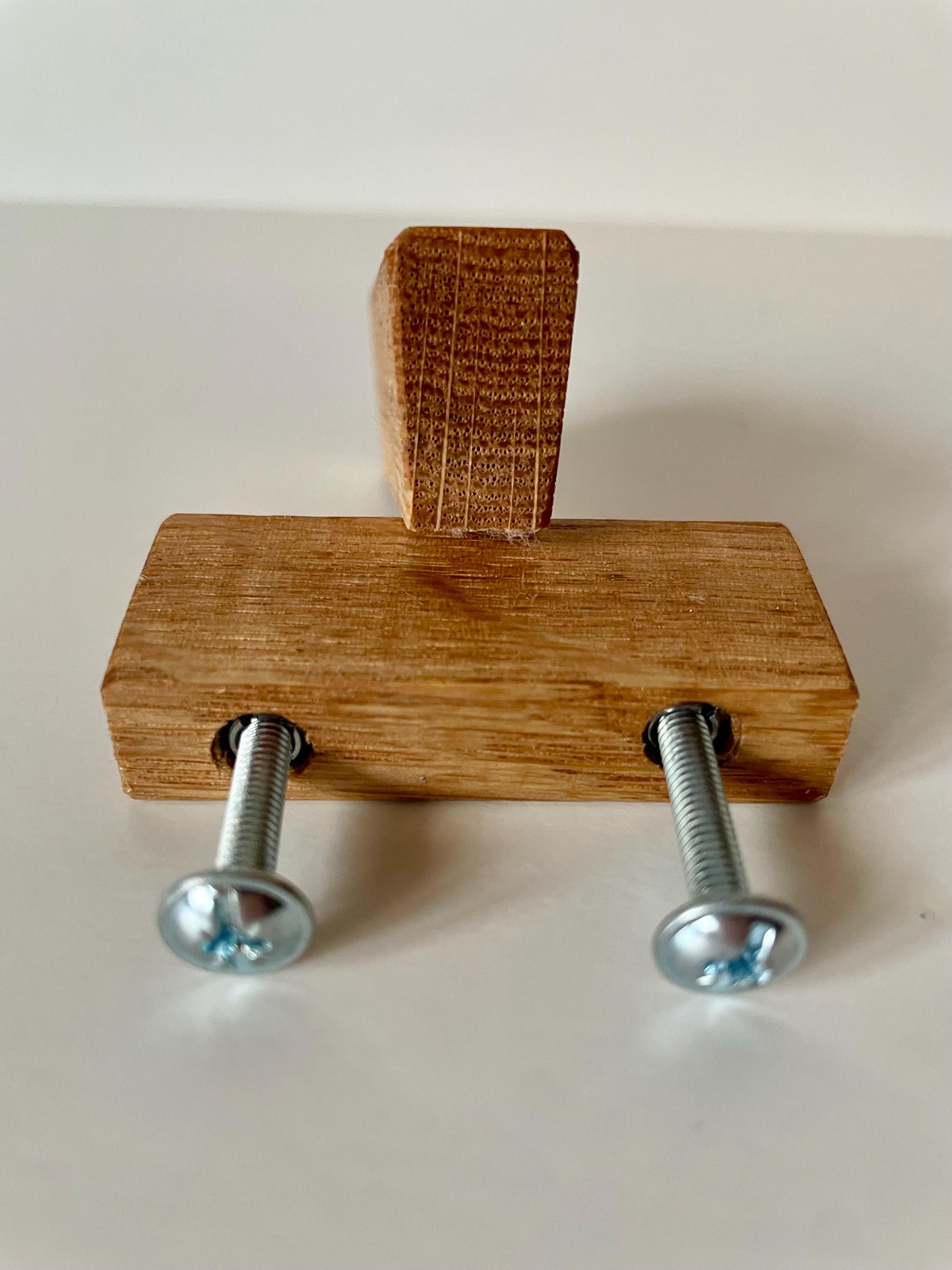 Möbelgriff Eiche schlank, modern & handgefertigt für Schubladen, Türen und Möbel DIY