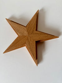 Holzsterne aus Eiche