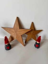 Holzsterne aus Eiche