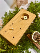 Freiwurf 6  Würfelspiel aus Eiche