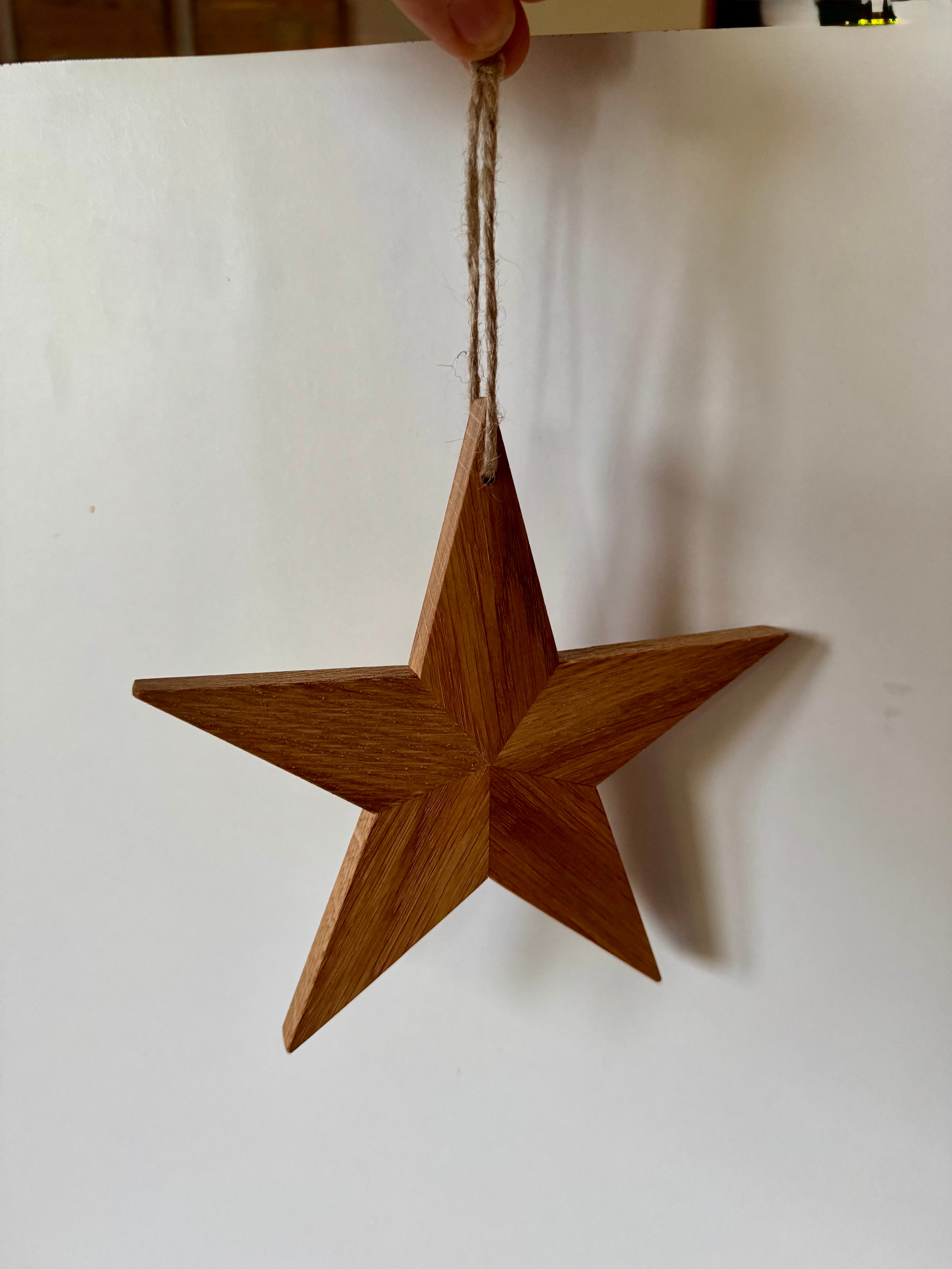 Holzsterne aus Eiche