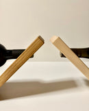 porte-bouteilles flottant en chêne