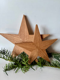 Holzsterne aus Eiche