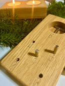 Freiwurf 6  Würfelspiel aus Eiche