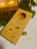 Freiwurf 6  Würfelspiel aus Eiche