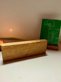 Messerleiste Eiche | Magnetischer Messerhalter | Messerblock aus Echtholz | Stilvolles Geschenk für Sie und Ihn | Edle Küchenutensilien