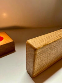 Messerleiste Eiche | Magnetischer Messerhalter | Messerblock aus Echtholz | Stilvolles Geschenk für Sie und Ihn | Edle Küchenutensilien