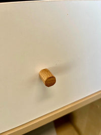 Möbelgriffe aus Eichenholz  Handgemacht & geölt  passend für IKEA Möbel, Schubladen, Türen, Kommoden + DIY-Projekte