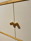Möbelgriffe aus Eichenholz  achteckig Handgemacht & geölt  passend für IKEA Möbel, Schubladen, Türen, Kommoden + DIY-Projekte