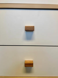 Möbelgriff aus Eichenholz  modern, handgefertigt & nachhaltig  für Türen, Schubladen und Möbel