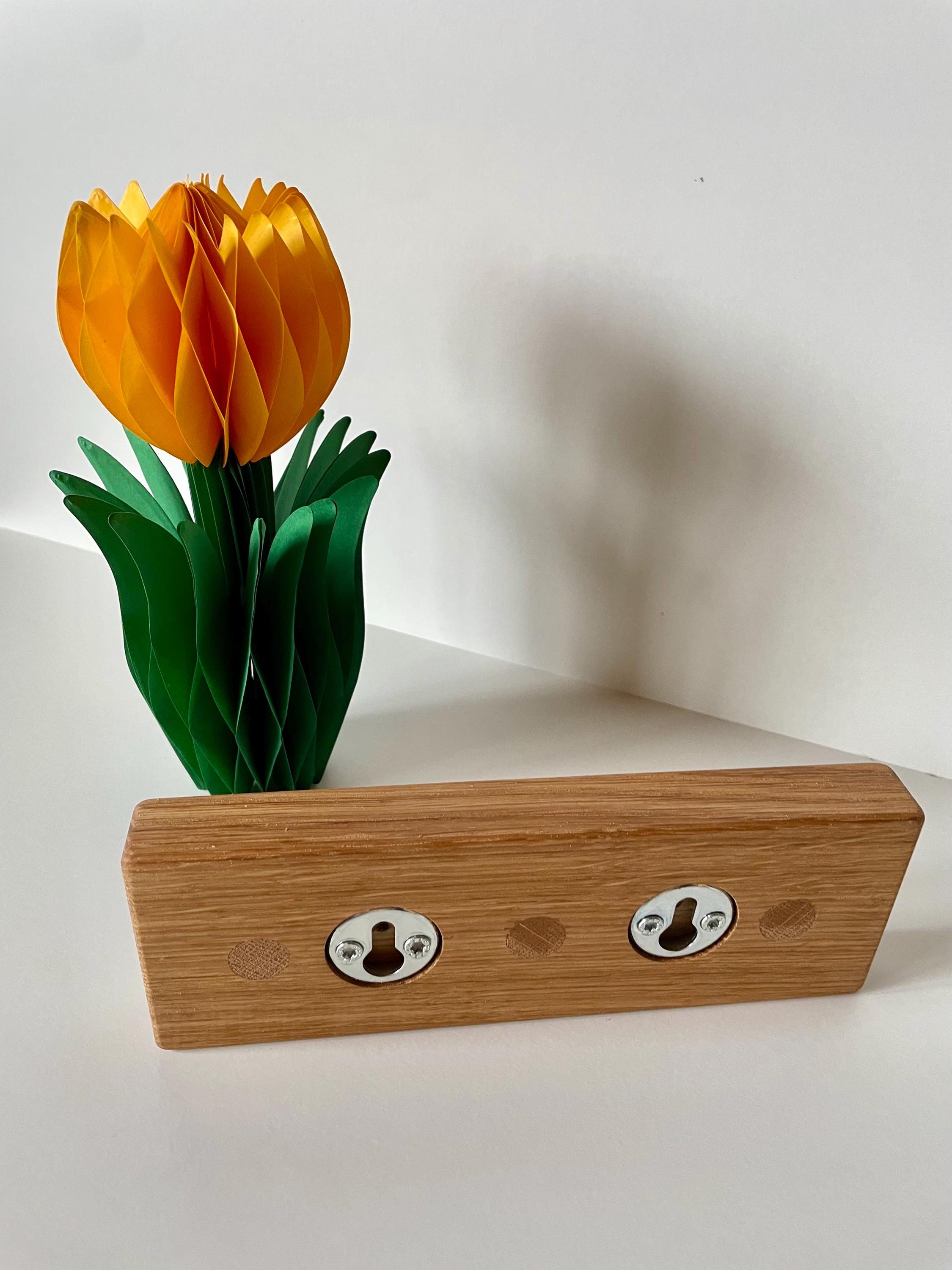 Messerleiste Eiche | Magnetischer Messerhalter | Messerblock aus Echtholz | Stilvolles Geschenk für Sie und Ihn | Edle Küchenutensilien