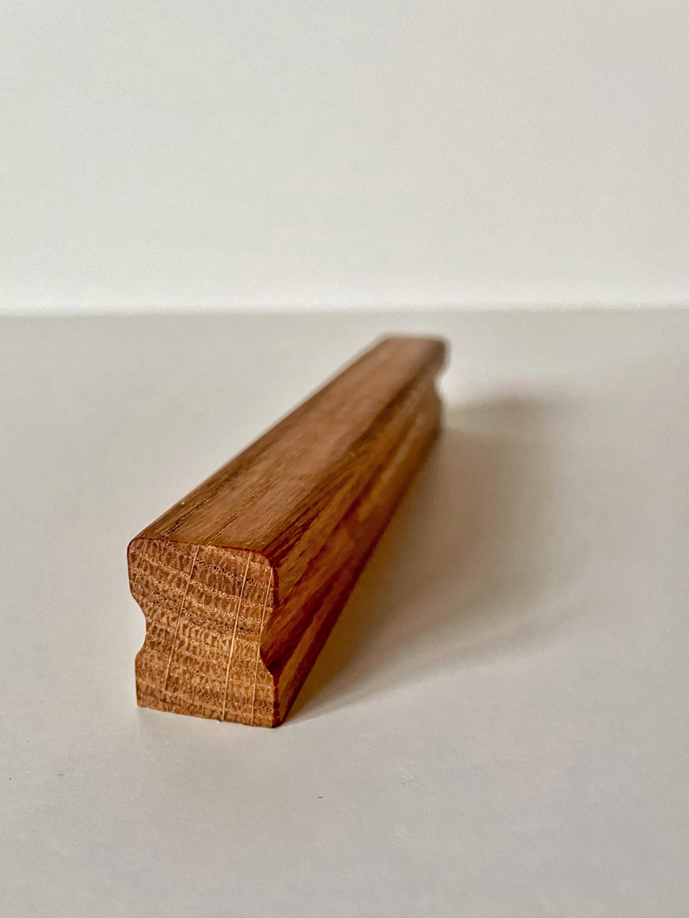 Möbelgriff Eiche  schlank, modern & handgefertigt  für Schubladen, Türen und Möbel